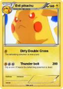 Evil pikachu