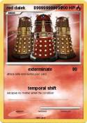 red dalek