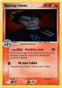Bad boy Yannis