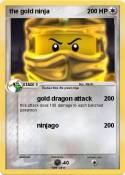 the gold ninja