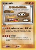 brown puffle