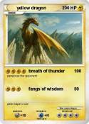 yellow dragon