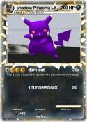 shadow Pikachu