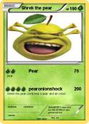 Shrek the pear