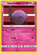 Kirby the killer Kirby the