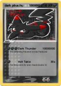 dark pikachu