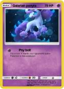 Galarian ponyta