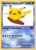 Surfendes Pikachu Surfendes
