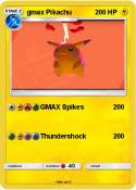 gmax Pikachu