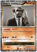 gangster monkey