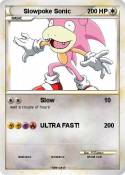 Slowpoke Sonic