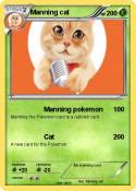 Manning cat