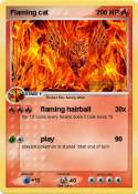 Flaming cat