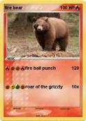 fire bear