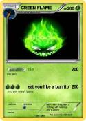 GREEN FLAME