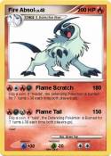 Fire Absol