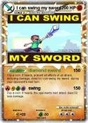 I can swing my