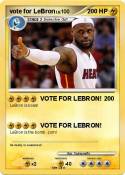 vote for LeBron