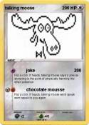 talking moose