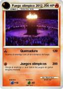 Fuego olimpico