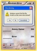 Windows Error