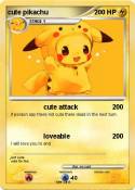 cute pikachu