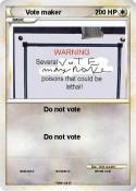 Vote maker