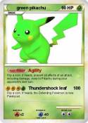 green pikachu