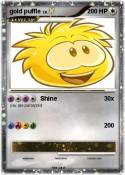 gold puffle gold puffle