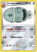 Dr kahls robot