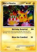 Alex's Pikachu