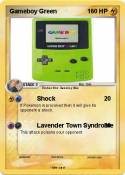 Gameboy Green