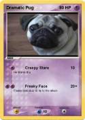 Dramatic Pug