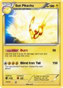 Sun Pikachu