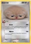 Down kat