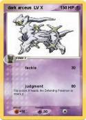  dark arceus LV