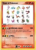 Team of Pokemon