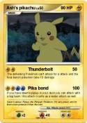 Ash's pikachu