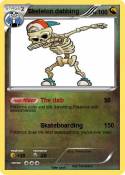 Skeleton dabbin
