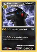 dark Pikachu