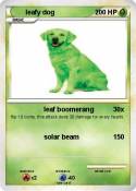 leafy dog