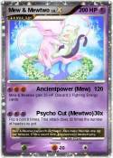 Mew & Mewtwo
