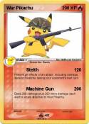 War Pikachu