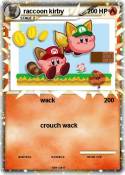 raccoon kirby
