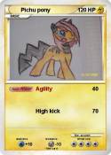 Pichu pony