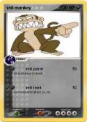 evil monkey