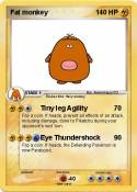 Fat monkey Fat monkey