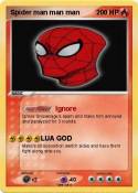 Spider man man