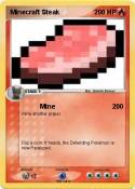 Minecraft Steak