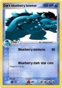 Dark blueberry bowser Dark blueberry